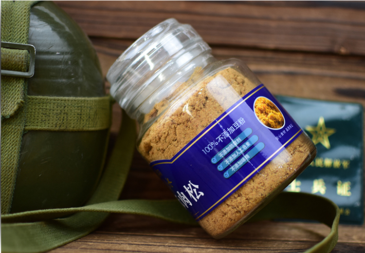 靖江牛车水香酥牛肉松丝无添加罐装宝宝婴幼儿童零食品纯肉松烘焙0117