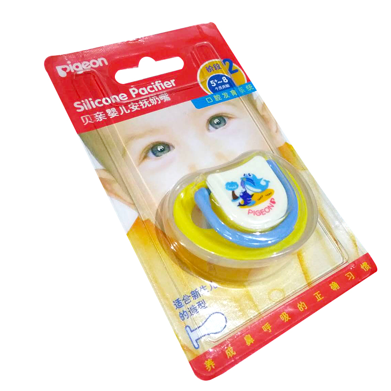 贝亲(pigeon)婴儿安抚奶嘴二段m号 海狮 5-8月 n895