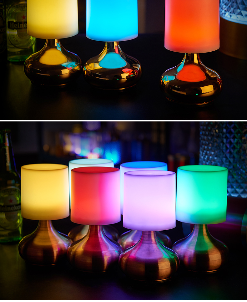 酒吧桌灯小夜灯复古怀旧酒吧灯桌灯清吧创意ktv咖啡厅装饰灯台灯白光