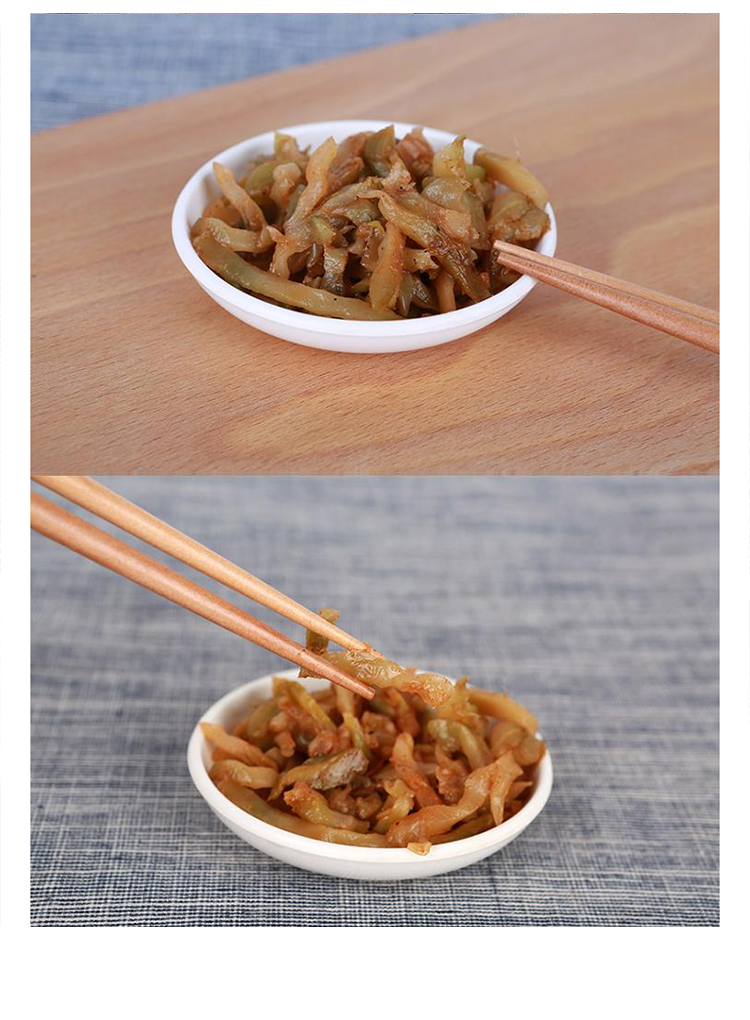 斜桥美味榨菜榨菜咸菜早餐伴侣90g袋