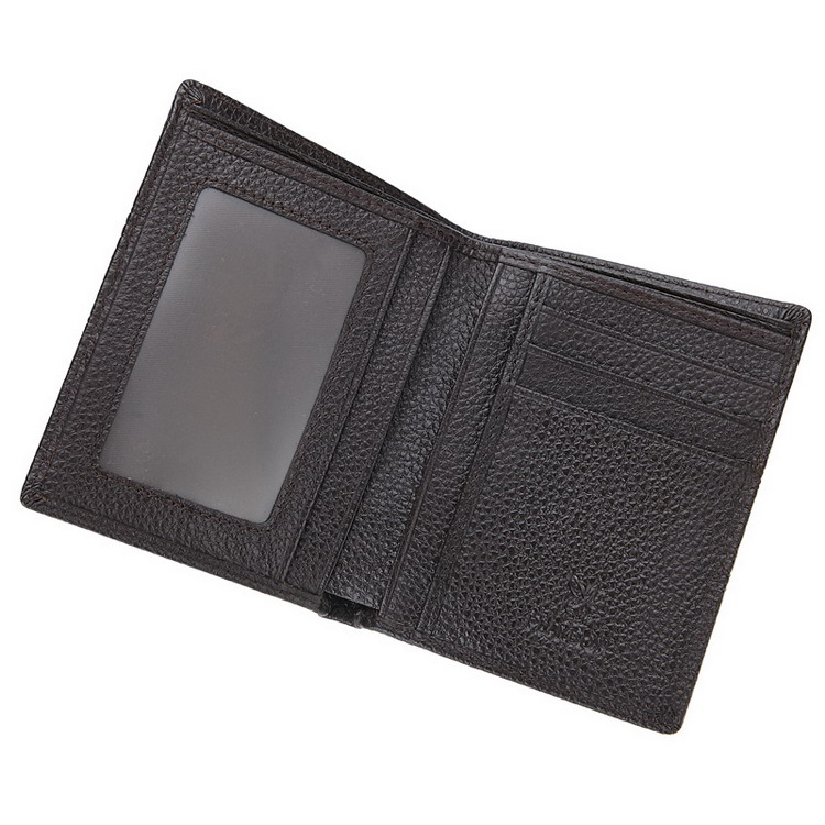 花花公子(playboy)钱包男士真皮短款竖款头层牛皮皮夹 钱夹 生日礼品