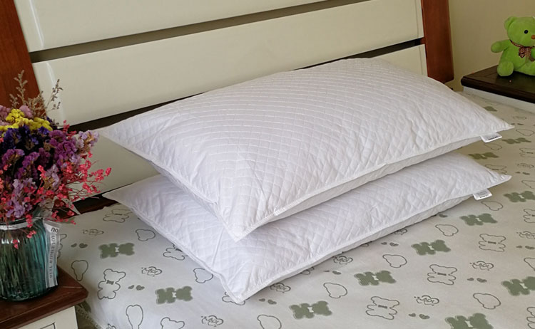 香蒲绒枕芯蒲棒蒲絮毛腊枕头芦花枕头纯棉帮助睡眠护颈椎60支纯棉贡缎