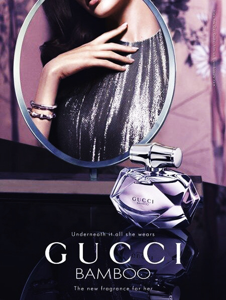 gucci古驰古琦bamboo竹韵魅力竹节女士香水50ml古驰性感木质新品