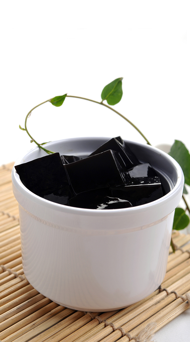 果冻布丁仙草冻烧仙草粉黑凉粉 广西特产梧州龟苓膏零食 大部分地区