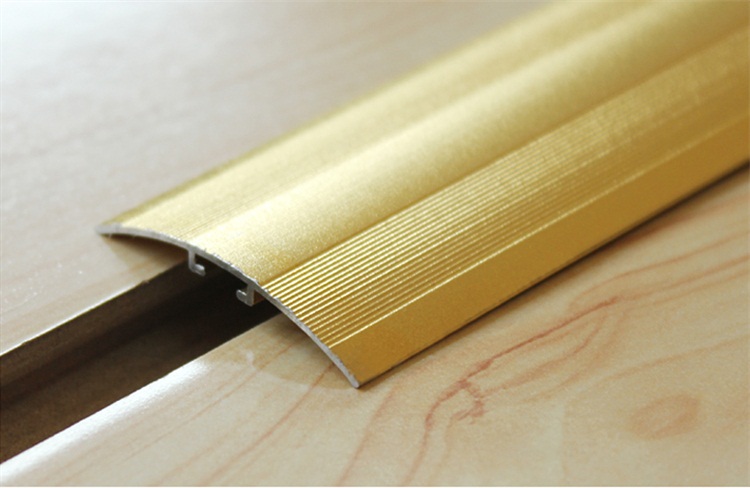 加厚地板压条收边条门扣条门口条平口条门槛条金属砂金色香槟色铝合金