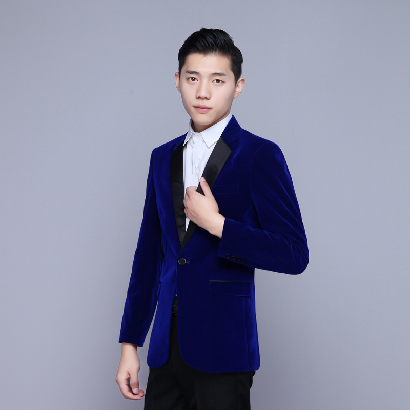 newlake大合唱团演出服男士礼服主持人服装影楼西服套装修身舞台司仪