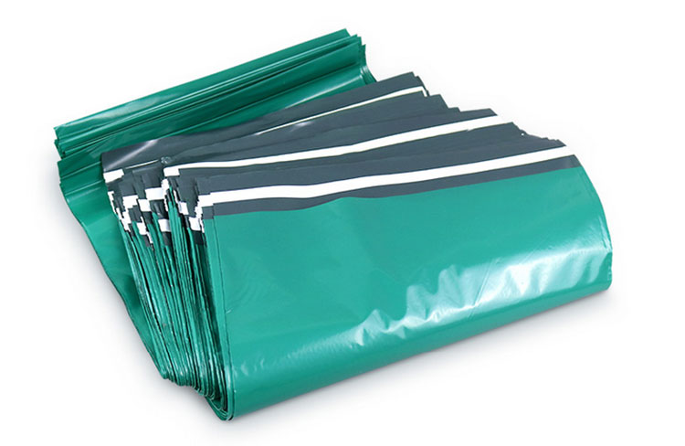 绿色加厚快递袋快件包装袋袋子塑料自封袋2842cm