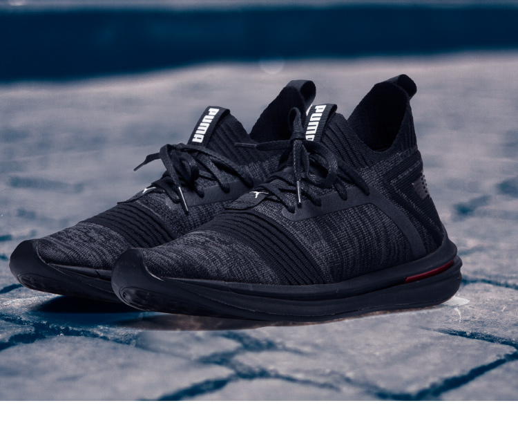 彪马pumaignite黑武士减震耐磨男子运动休闲鞋190484