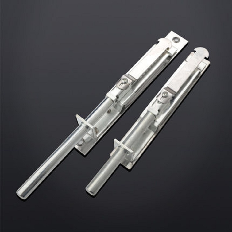 宏建不锈钢双开门木门插销门栓门扣暗插销防盗门门插门销配件