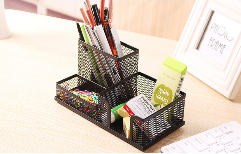 哲飞家居生活日用收纳用品笔筒办公文具用品学生创意小清新收纳笔座