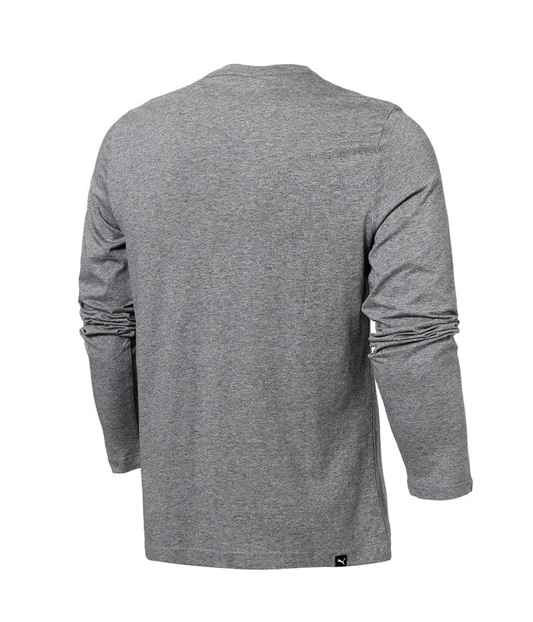 彪马PUMA男装运动休闲长袖T恤LOGO款2017