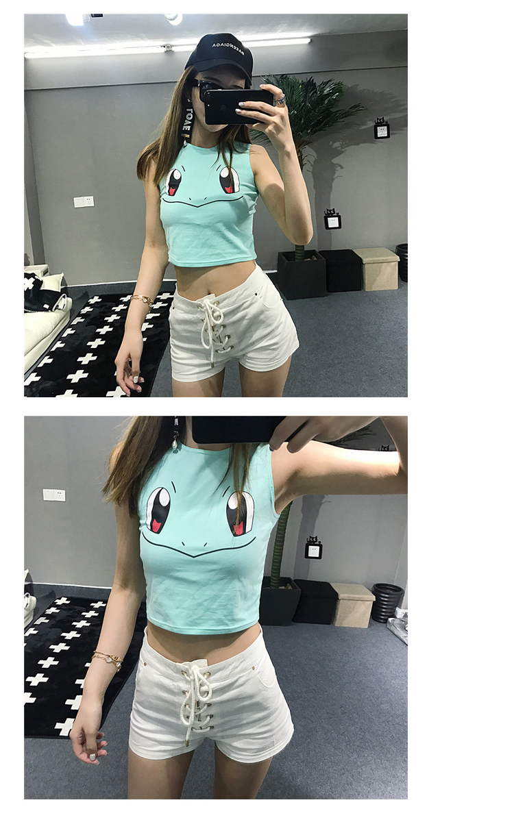 皮卡丘衣服女平胸图片