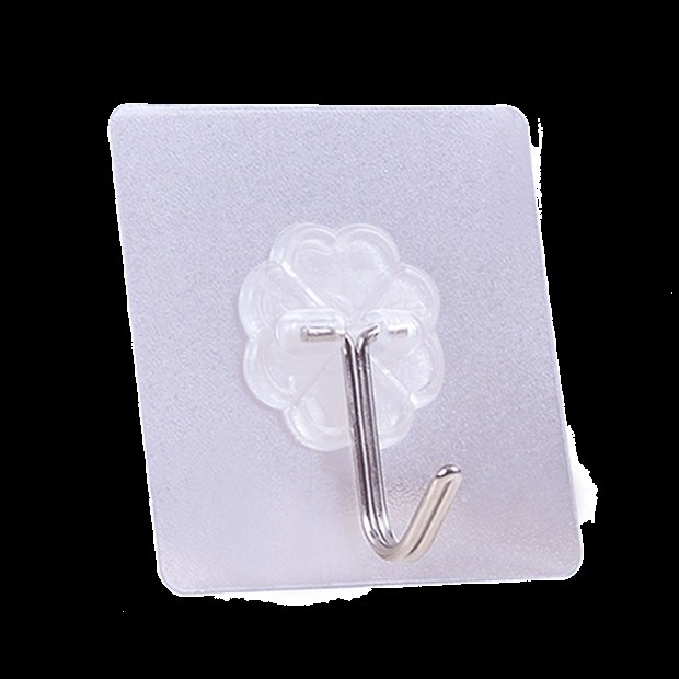 强力粘钩免打孔墙壁挂挂钩石灰墙贴迷你粘胶小粘墙白墙钩黏勾子沾青花