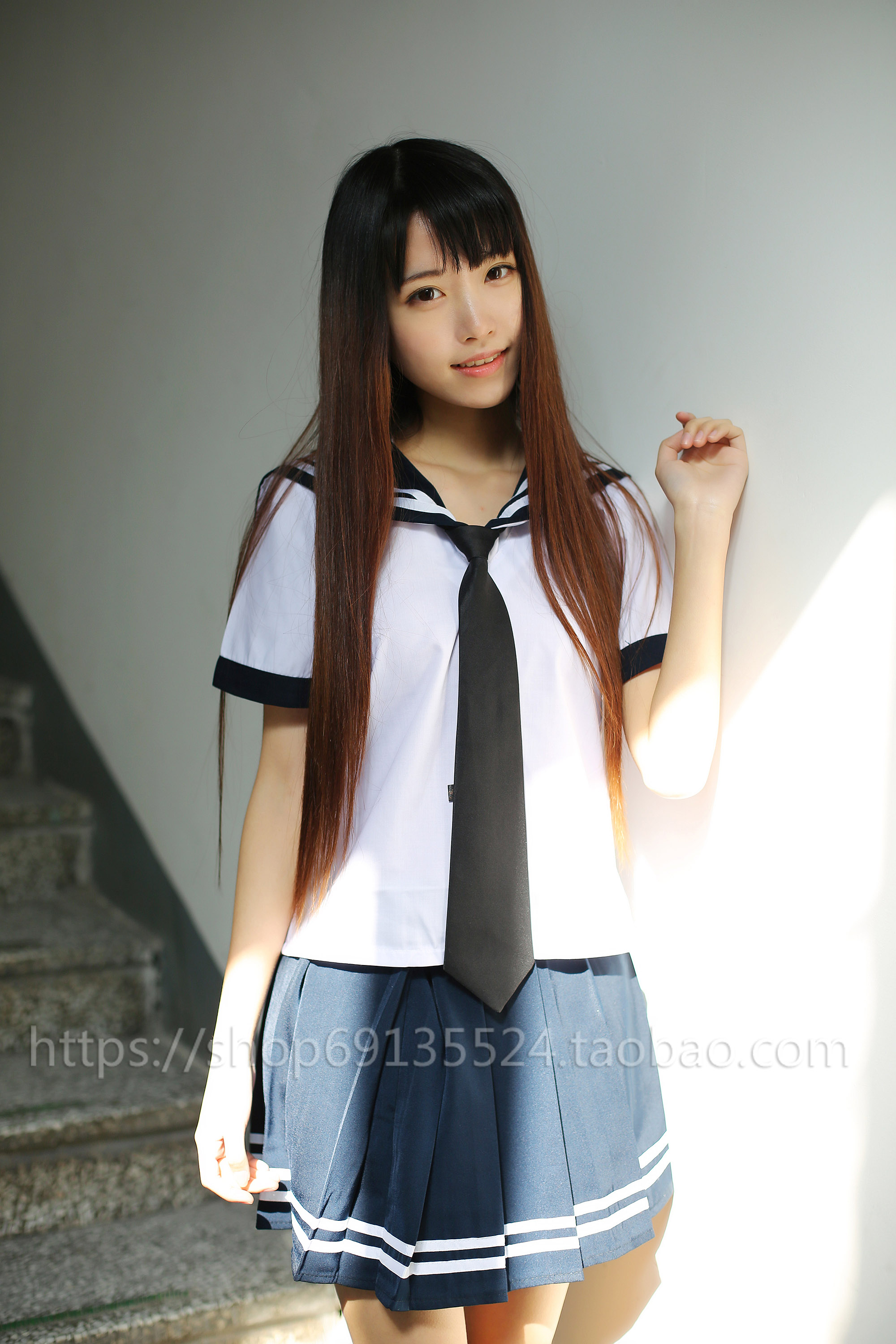 mtiny日系韓版校服套裝學生制服領帶可愛女學生服水手服套裝表演出服