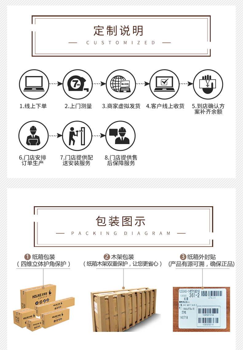 好萊客官方全屋家居定製推拉門定製衣櫃整體臥室現代簡約榻榻米