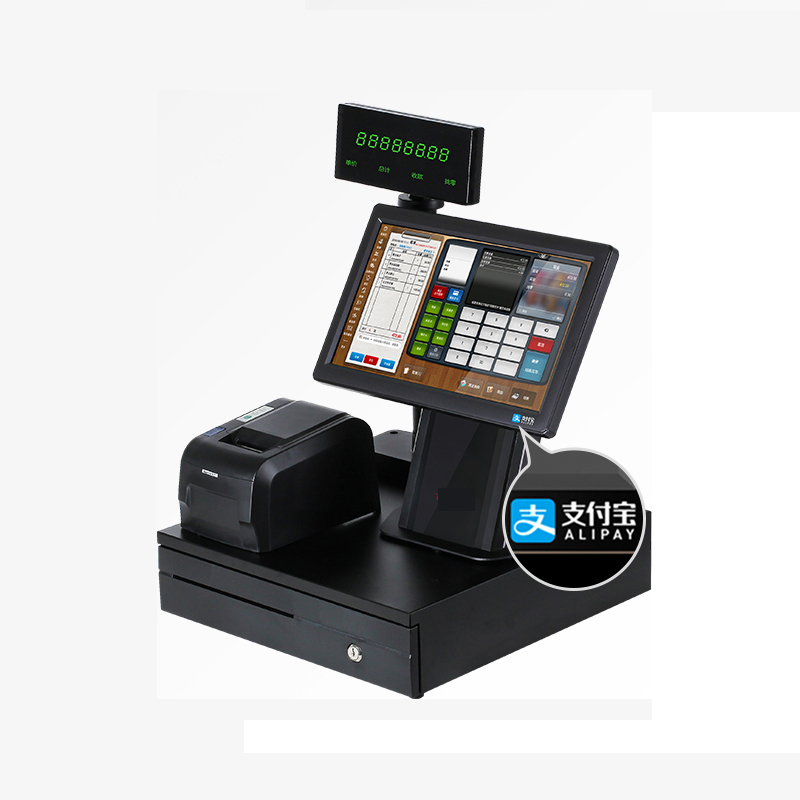 自营 福正 二维火收银机点单收款机智能收银系统(单位:个)