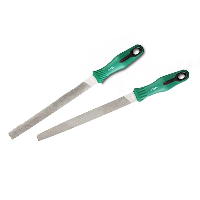 世达工具扁锉平挫刀6/8寸10/12寸粗中细齿平板锉钢锉刀半圆整形锉