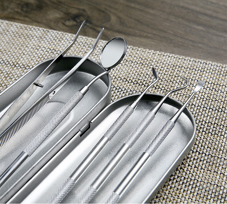 benys缝纫/针织用品 意外牙结石去除器牙医工具套装牙科工具口腔镜子