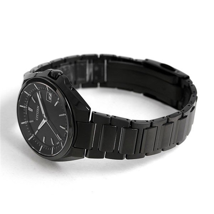 cb301553e西铁城钛合金蓝宝石光动能6局电波男表