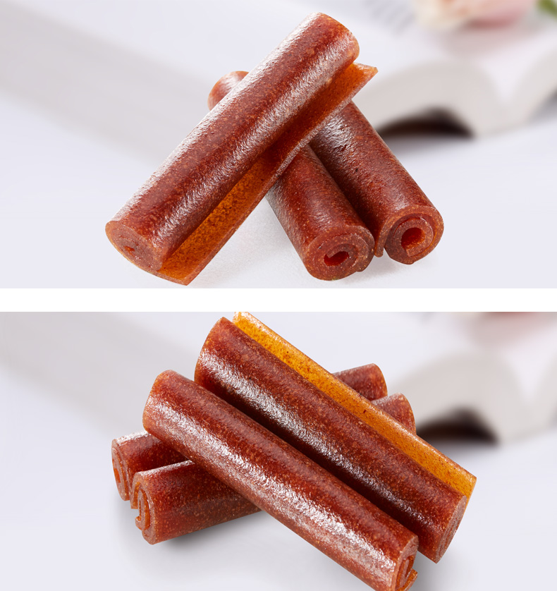 健源十品果丹皮500gx2休闲零食山东特产果脯蜜饯山楂卷山楂片