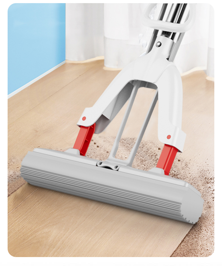 好媳妇对折式吸水神器海绵拖把2021新款家用耐用结实胶棉头一拖净