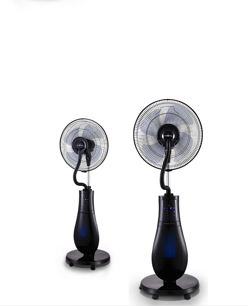 遥控静音家用喷雾风扇降温加湿雾化扇水冷风扇