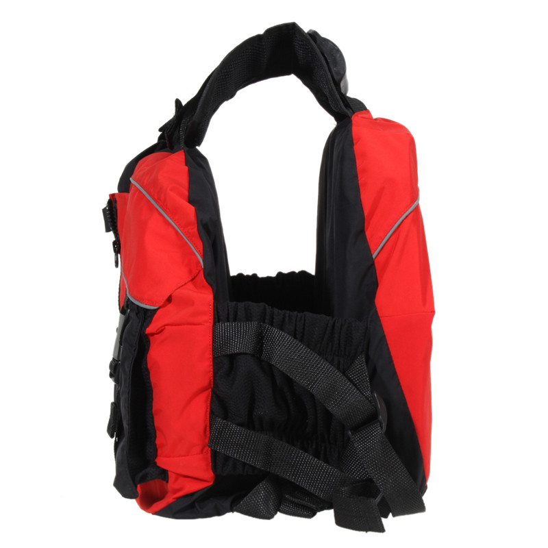 加厚甲壳虫钓鱼水库游泳救生衣可节均码皮划艇赛龙舟独木舟黄色均码