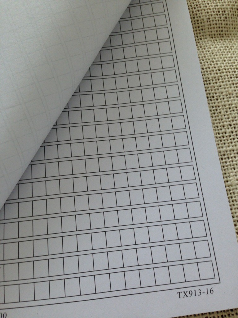 黑格子400格稿子信纸空白稿纸文稿纸作文纸学生书法本