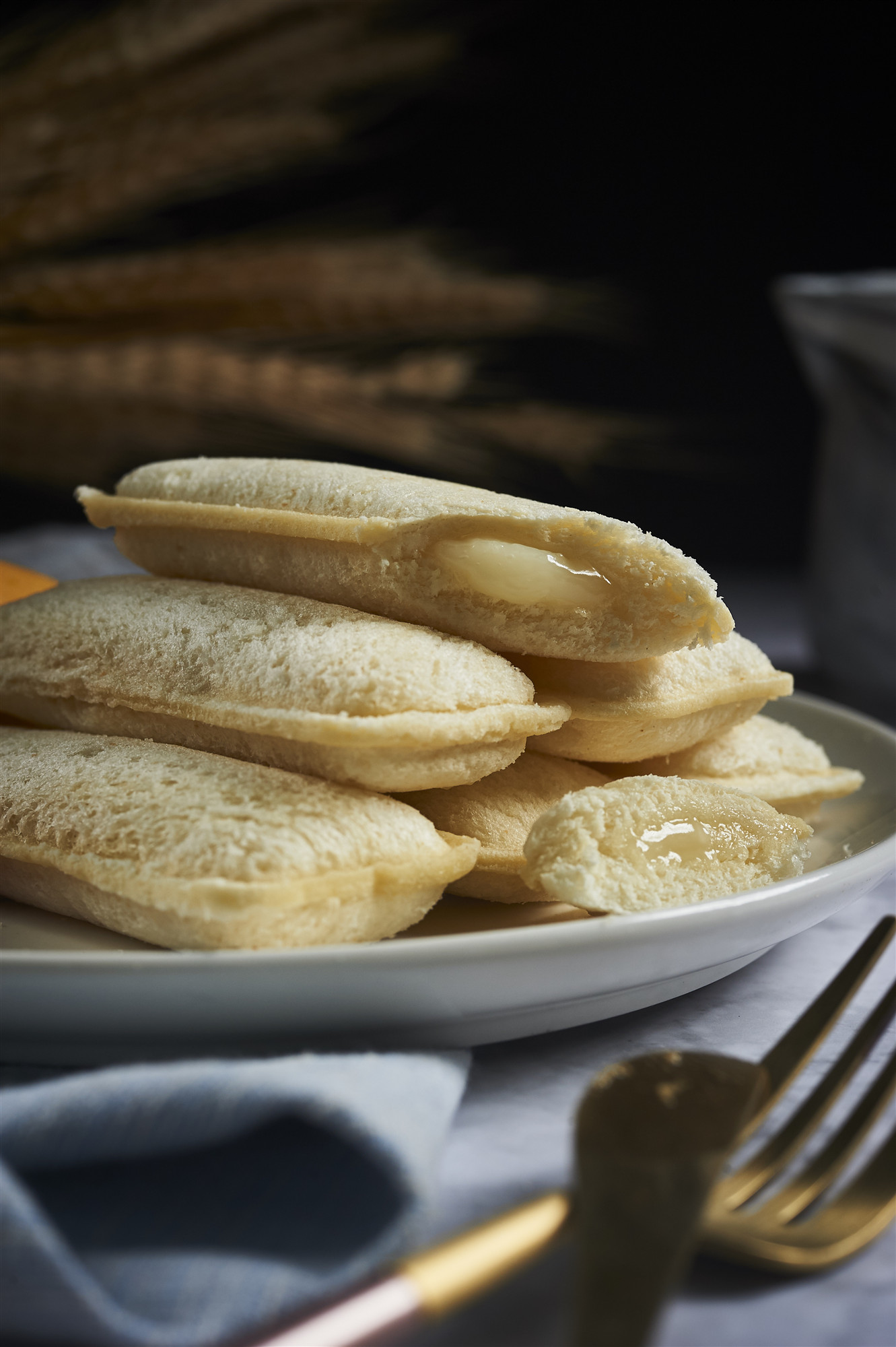 麦滴麦滴咸芝士小口袋面包1000g整箱散装夹心蛋糕网红早餐糕点