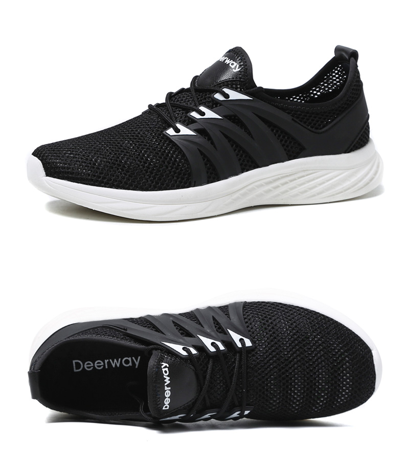 德尔惠(deerway)跑步鞋 德尔惠男鞋跑步鞋春夏季新款面跑鞋运动鞋男慢