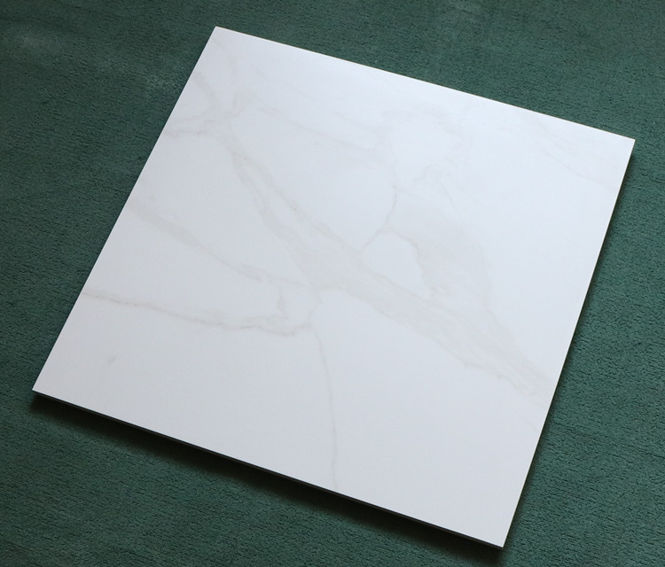 简约现代雅士白瓷砖600x600客厅卧室地砖厨卫墙砖防滑柔抛地板砖壹德