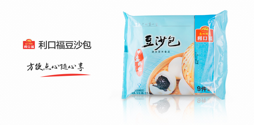 苏宁易购超市利口福豆沙包3375g