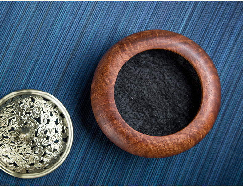 迦印堂防火棉香炉垫耐高温阻燃棉隔热线香炉盘香炉