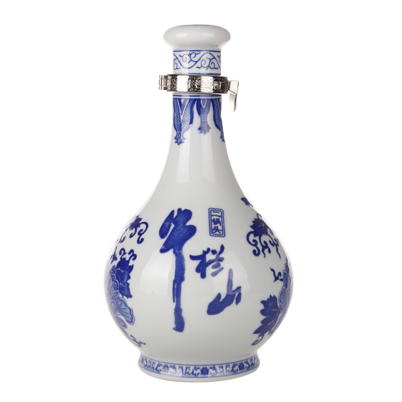 牛栏山二锅头青花瓷52度500ml6瓶整箱装内含三手提袋