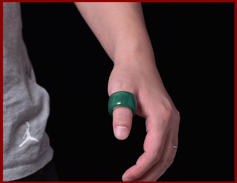 天然红玛瑙扳指玛瑙戒指本命年手环男首饰品生日礼物送男友