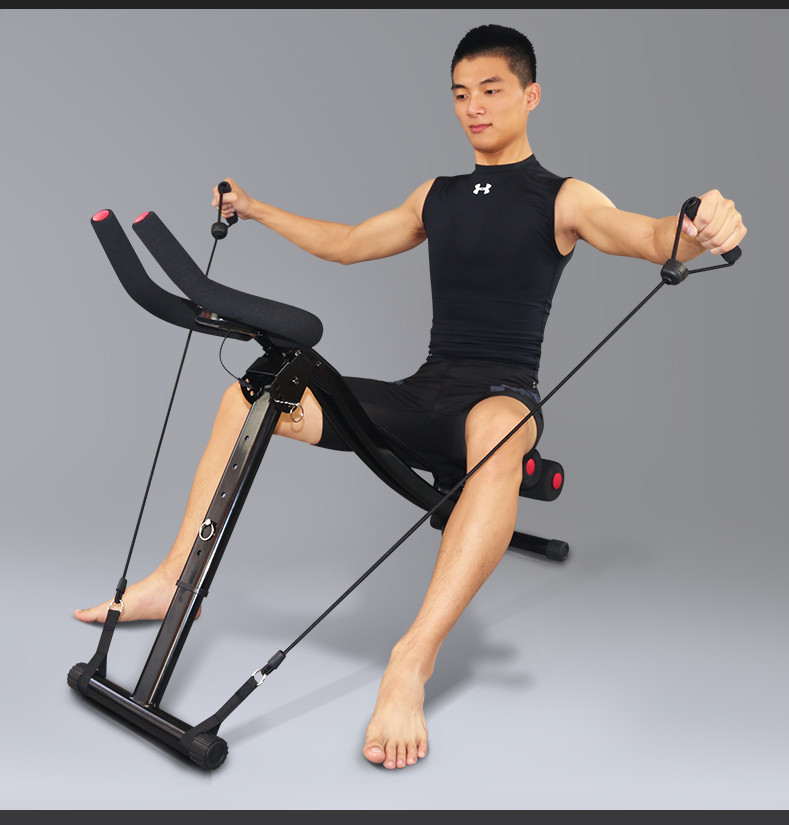 训练多功能立式收腹机折叠家用健腹器懒人健身器材腹肌训练器【价格