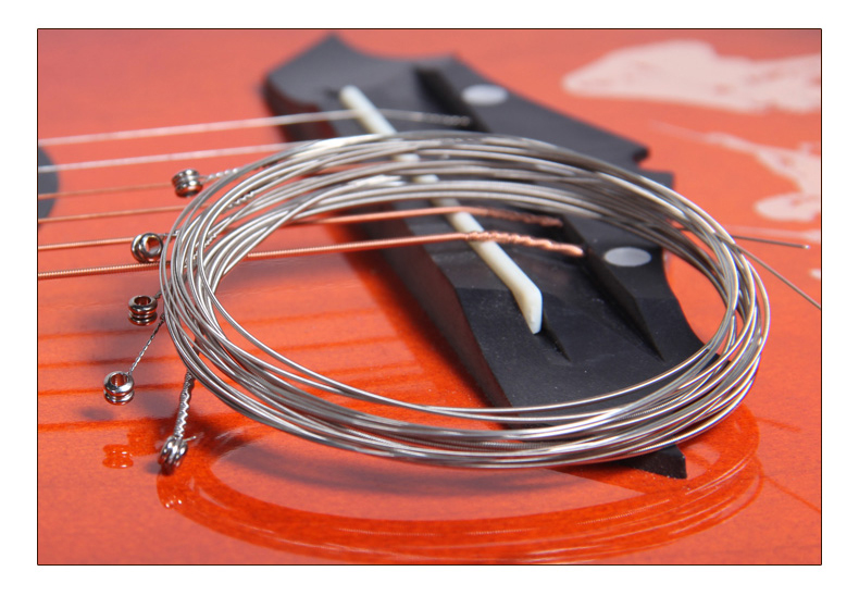 梵巢 电吉他琴弦 金属 材质 电吉他 琴弦 乐器 配件 123456# 整套琴弦