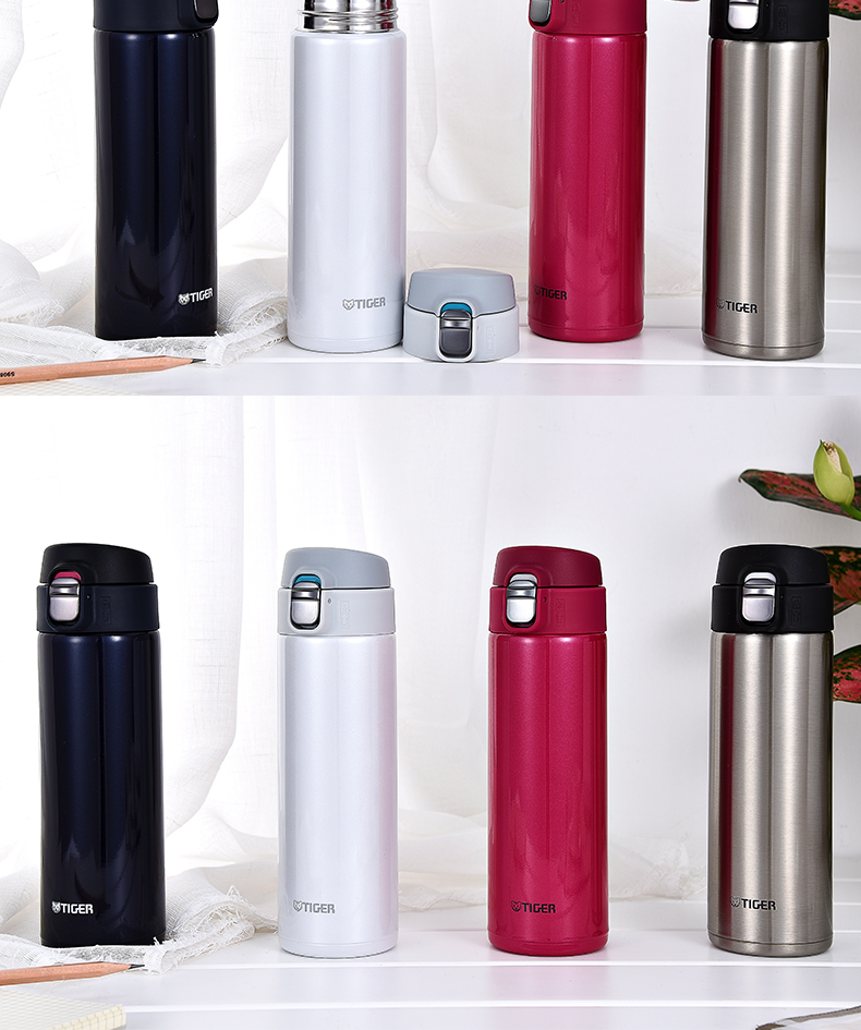 自营【车载直饮杯】虎牌(tiger)304不锈钢 一键开启弹盖保温杯 mmj