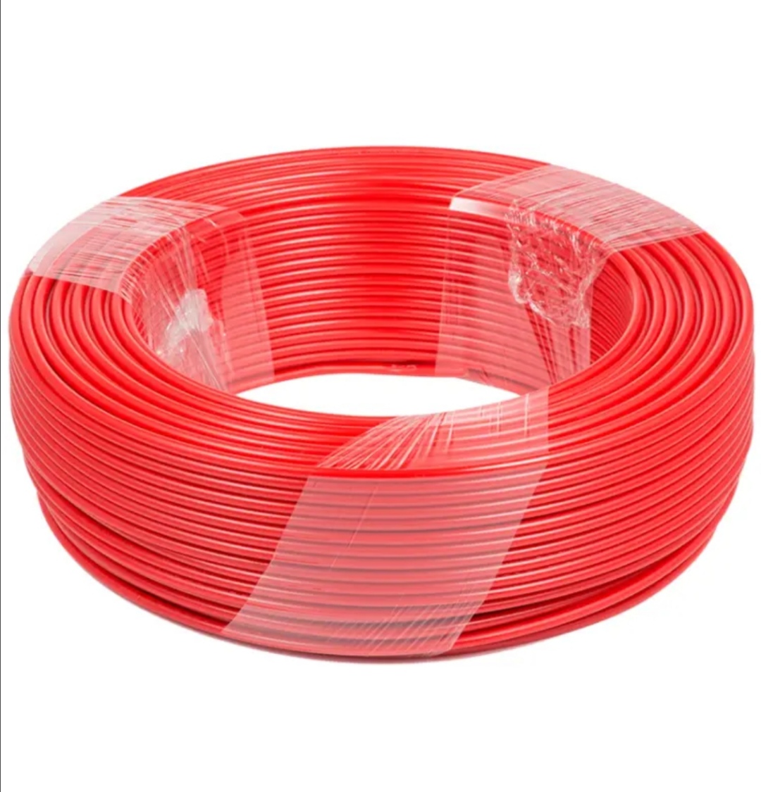 敏达华光电线电缆bvr国标单股多芯软铜线红黄蓝绿双色可选bvr15平方