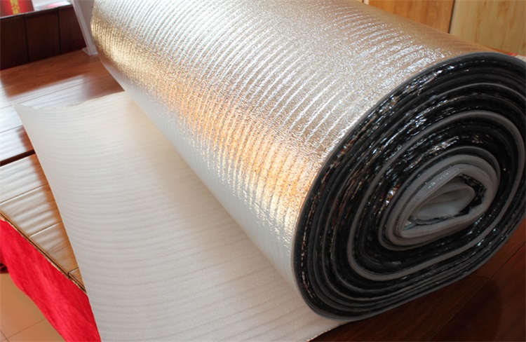 莱诺地板防潮膜地垫防潮垫地板膜铝膜地热膜铝箔膜2mm厚白膜各种包装