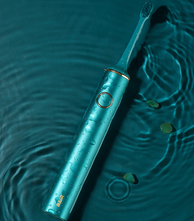 拜尔bairg1机皇豪华定制版电动牙刷成人充电式智能声波天青色