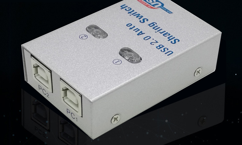 【艾德生(adson)打印成像设备2口 自动切换器 】 艾德生 usb打印机