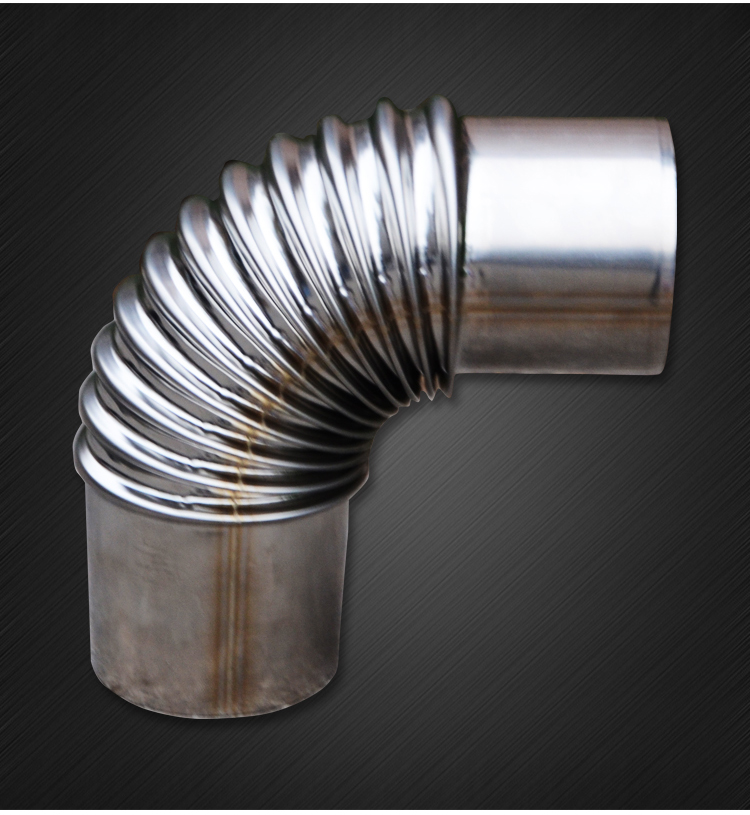 帮客材配安居士燃气热水器不锈钢烟弯头规格φ60整件200只件销售单价