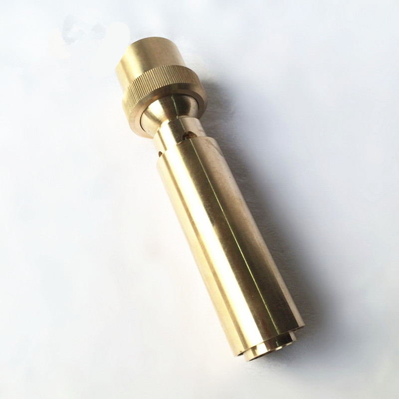 全铜加厚可掺气喷头加气水柱喷头玉柱喷头水池水景景观喷泉喷头