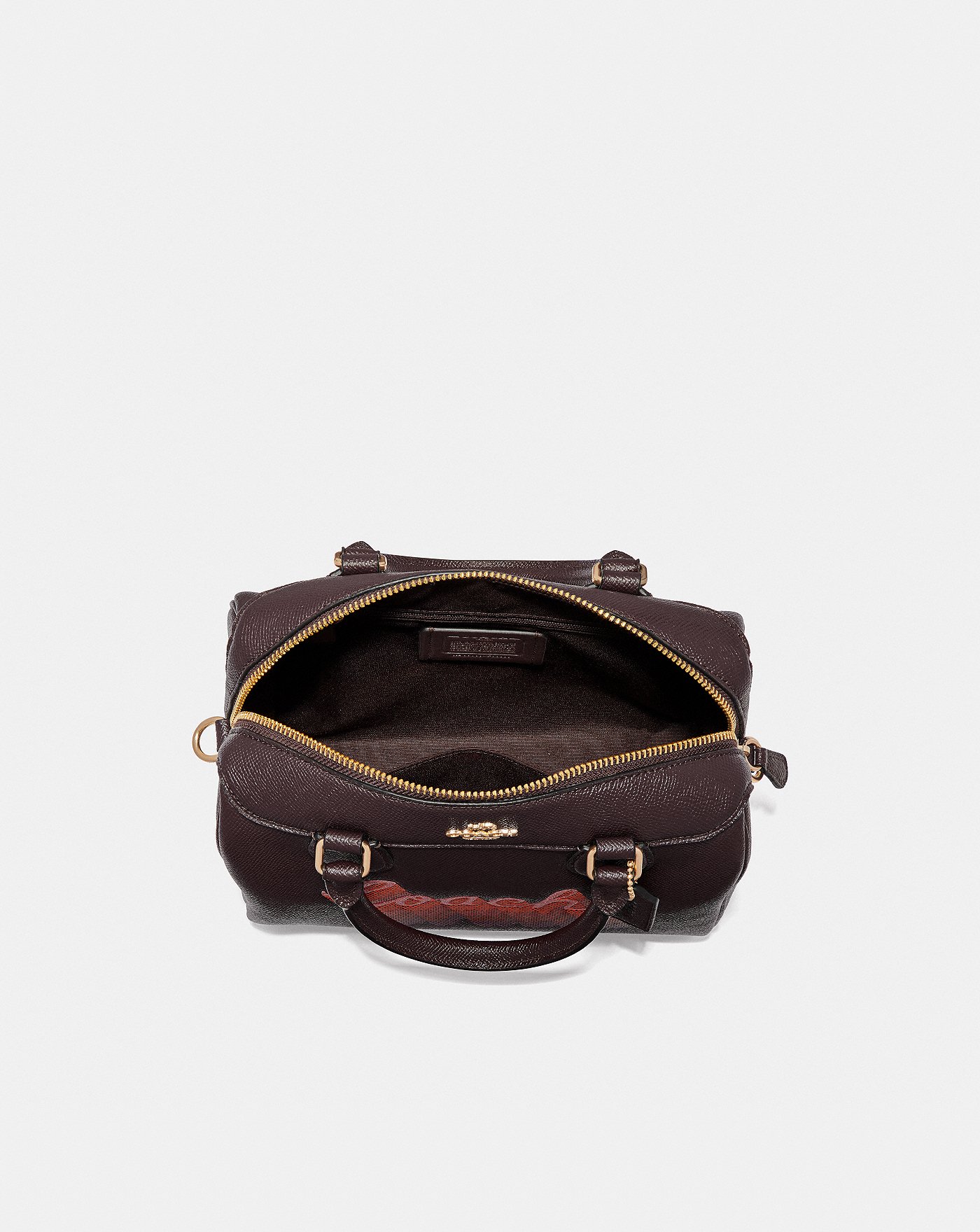 【直营】蔻驰(coach) 迷你波士顿包bennett 涂层帆布 女士单肩包斜