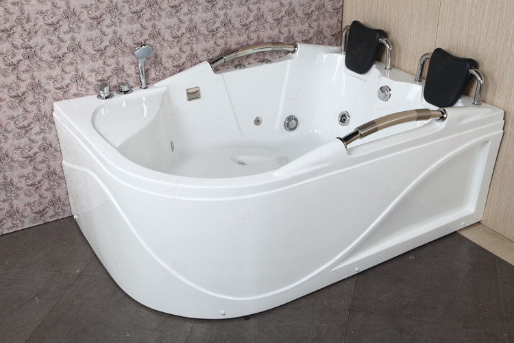 【都市诱惑浴缸1】 双人浴缸亚克力按摩浴缸情侣冲浪浴缸鸳鸯浴缸lj