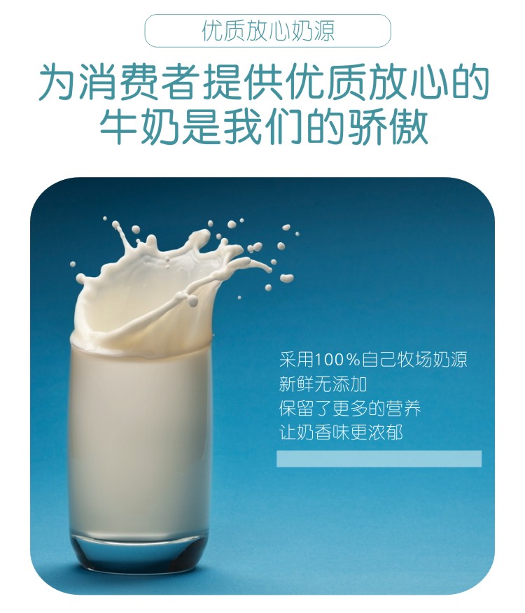 和平heping和平全脂纯牛奶250ml12盒整箱礼盒装