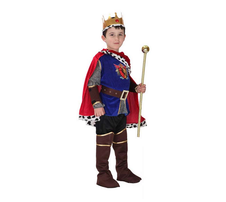 男孩万圣节儿童服装王子cosplay幼儿园舞台演出服王子国王衣服