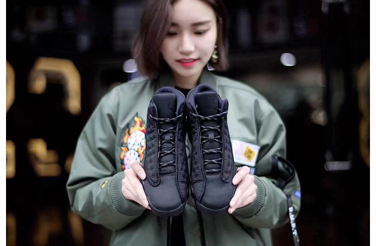 耐克女鞋airjordan13blackcataj13乔13篮球鞋884129884129