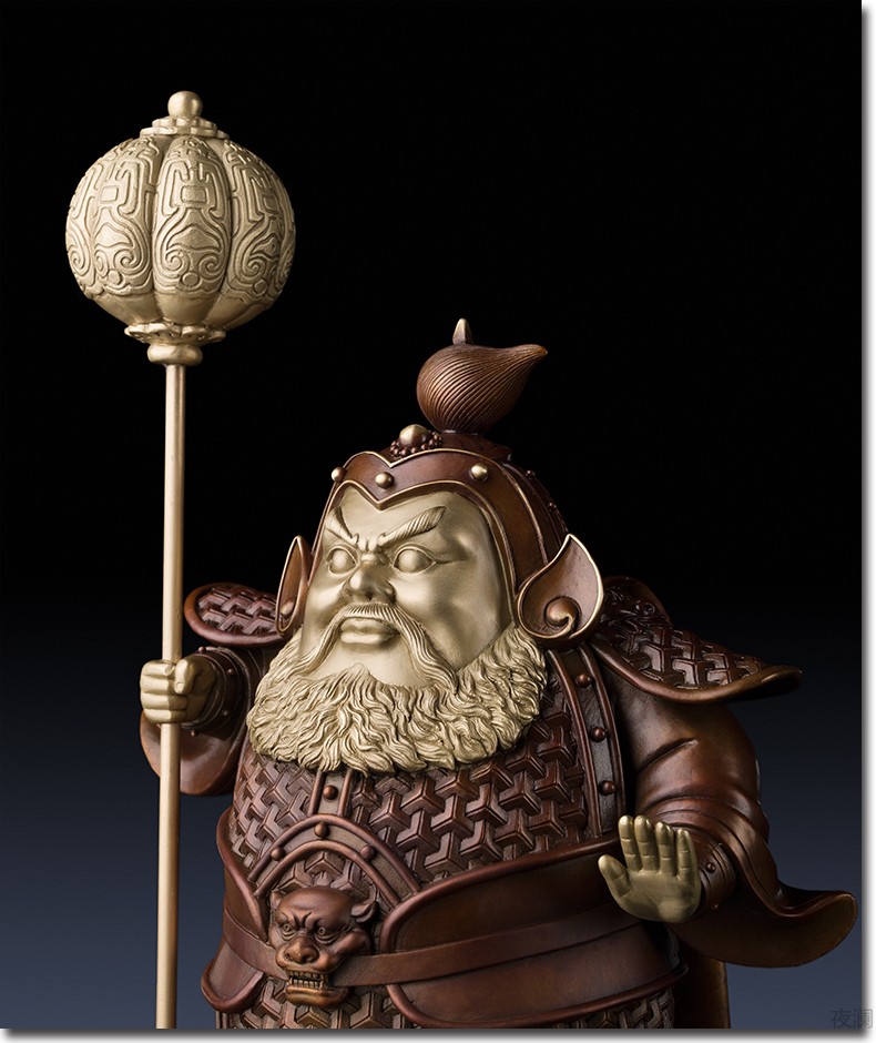 铜师傅全铜摆件哼哈二将神铜工艺品家居饰品礼品摆件预售作品付款后60